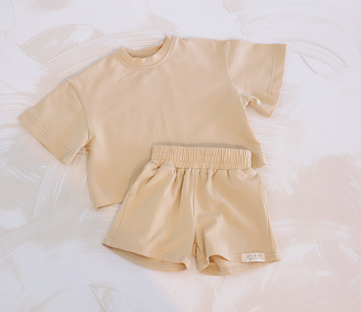 Oversized Staple Set - Sand