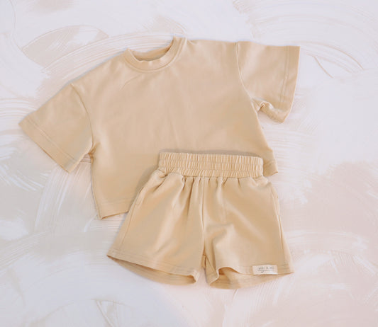 Oversized Staple Set - Sand
