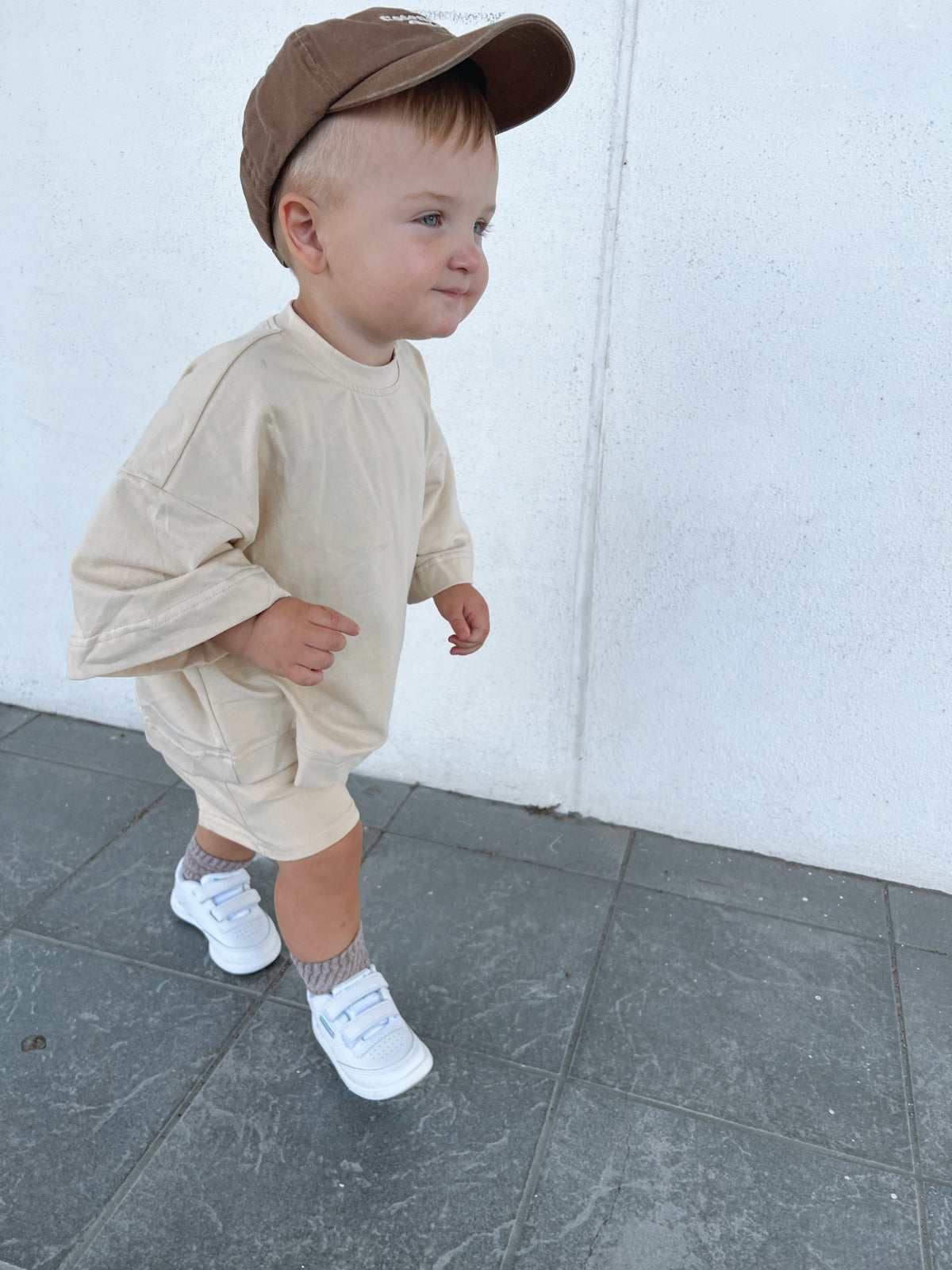 Oversized Staple Set - Sand